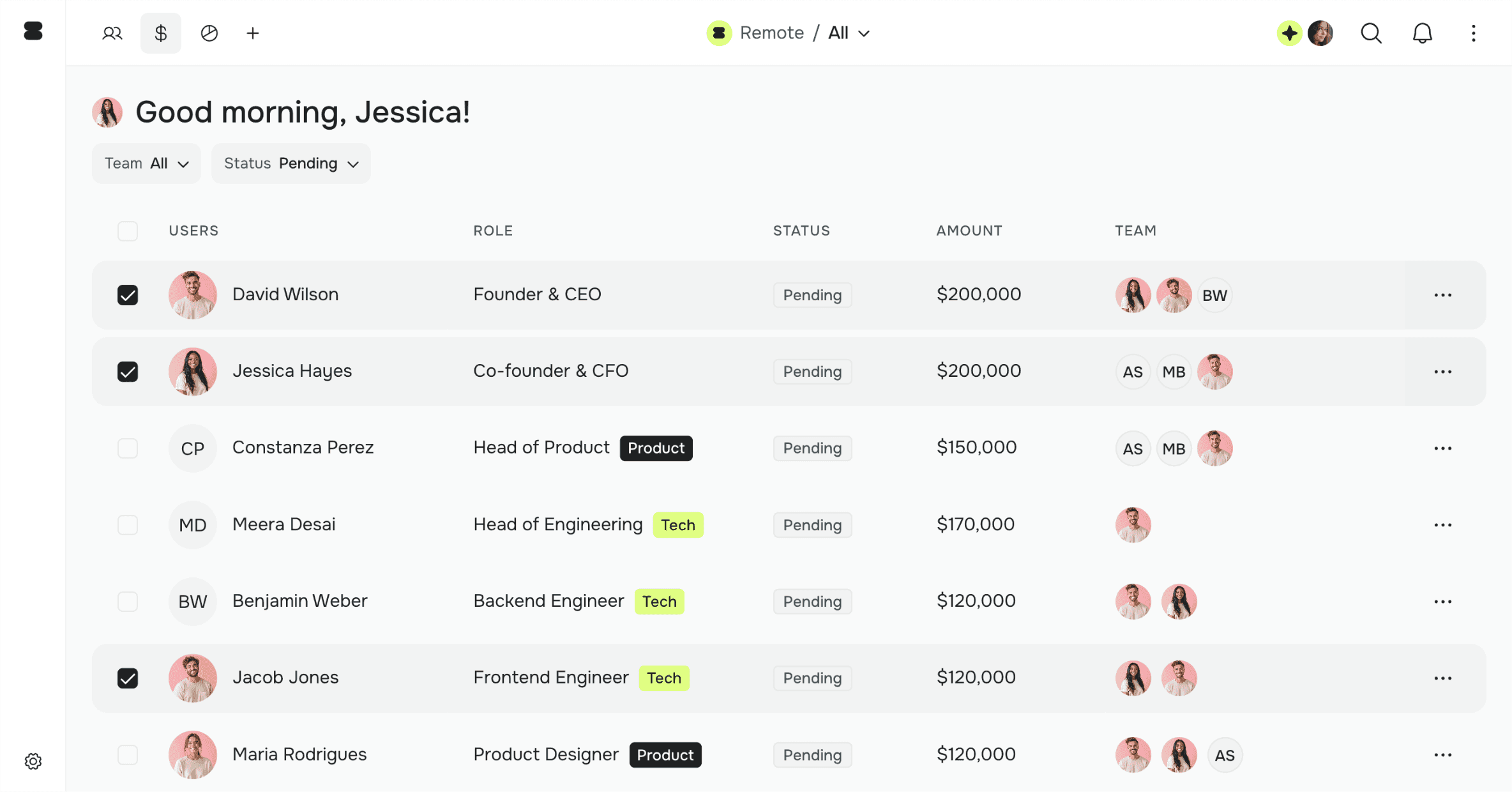 9Jobs dashboard preview